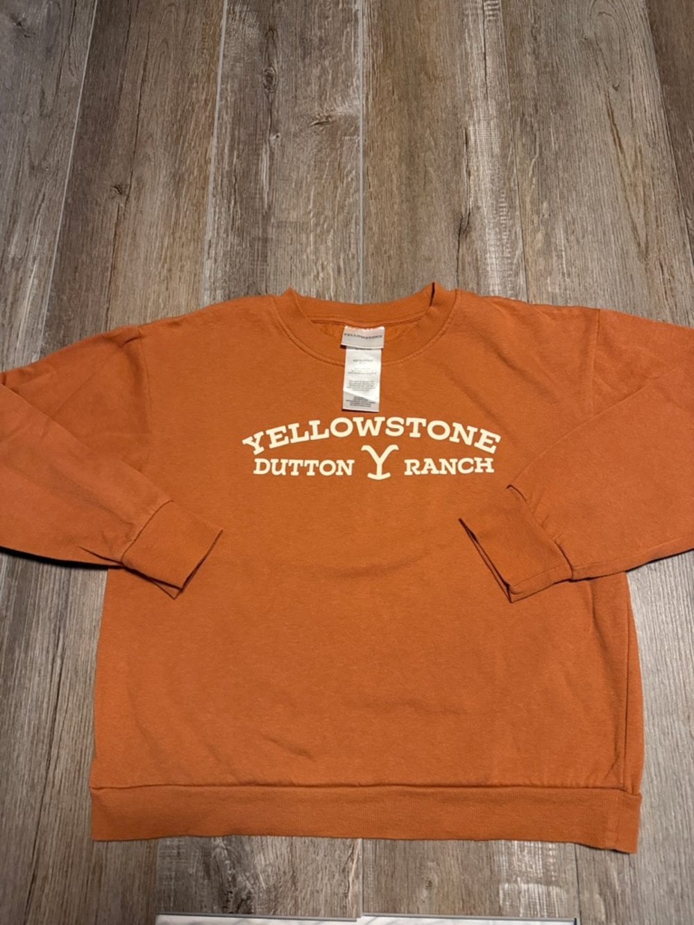 Dutton Ranch Orange Crewneck Sweatshirt